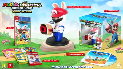 UBISOFT Mario et Les Lapins Cr&eacute;tins Kingdom Battle Edition Collector Nintendo Switch