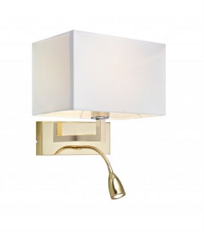 MARKSLOJD  106308 Luminaire, Textile, 60 W, Brass, 0 x 0 x 0 cm