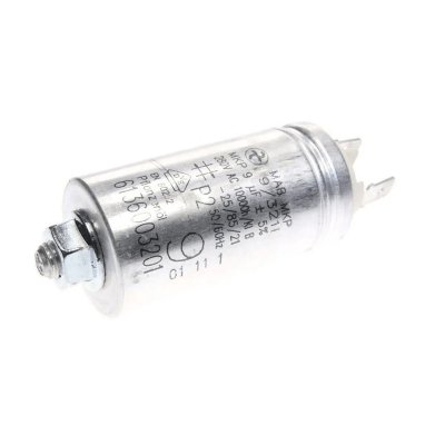 SIEMENS Marque g&eacute;n&eacute;rique - Condensateur de d&eacute;marrage 9&micro;F - 450V &agrave; cosses - W1-11009