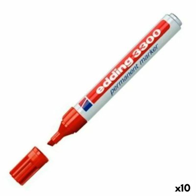 EDDING Marqueur  3000 Trait L:1.5 Mm Encrcol.:rouge
