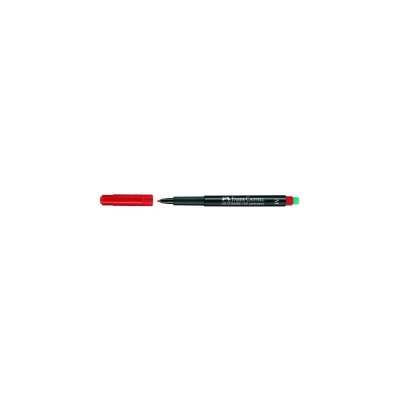 FABER CASTELL Marqueur permanent faber-castell multimark 1525 m rouge (10 unit&eacute;s)