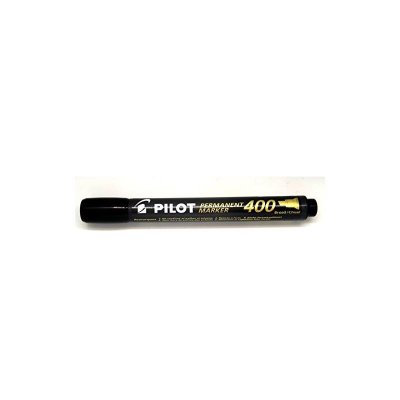 PILOT Marqueur permanent  Market 400 - pointe biseaut&eacute;e large - noir