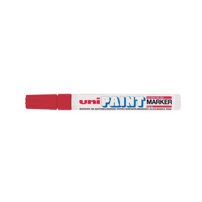UNI BALL Marqueur permanent uni-ball px-20 rouge 2,8 mm (12 unit&eacute;s)