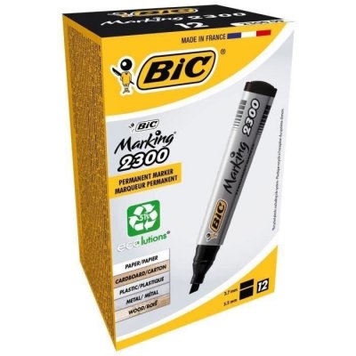 BIC Marqueur Pointe Biseau -  Marking 2300 noir