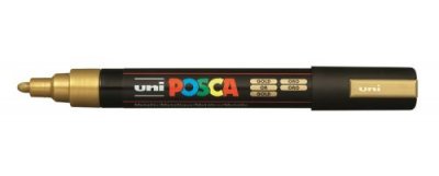 UNI BALL Marqueur Posca PC5M - UNI - pointe moyenne - Or