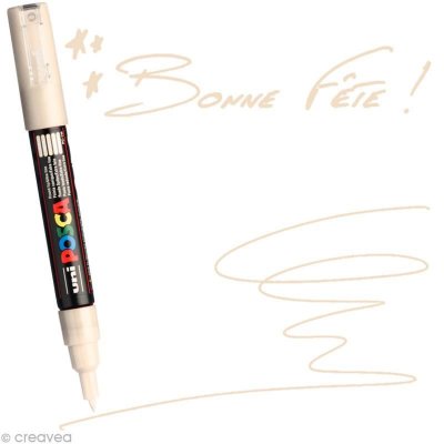 POSCA Marqueur  pointe conique trait extra-fin Beige