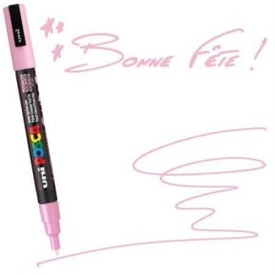 POSCA Marqueur  pointe fine 1mm rose clair