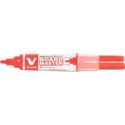 PILOT Marqueur pour tableau blanc v-board master pointe ogive rouge