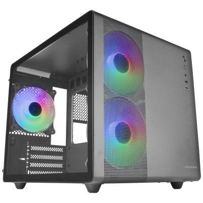 MARS GAMING  MC-400 Mini Tower Blanc - Neuf