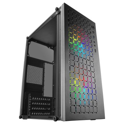 MARS GAMING  MC-CORE FRGB Mini tour USB 3.0 avec fen&ecirc;tre noire