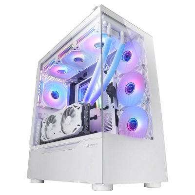 MARS GAMING  Mc-ult Tower Case Blanc