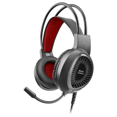 MARS GAMING  MH120 &eacute;couteur/casque Avec fil Arceau Jouer Noir