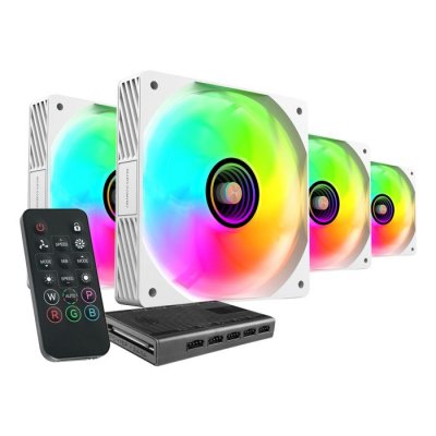 MARS GAMING  Ventilateur Mf-si4kit 4 Unit&eacute;s