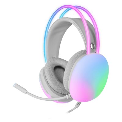 MARS GAMING Marsgaming Auriculares Mh-Glow Pc/Ps4-5/Xbox White
