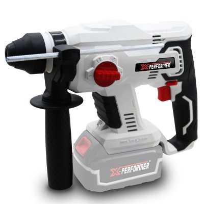 X PERFORMER Marteau perforateur sans fil 20V avec moteur &agrave; induction livr&eacute; sans batterie X-performer