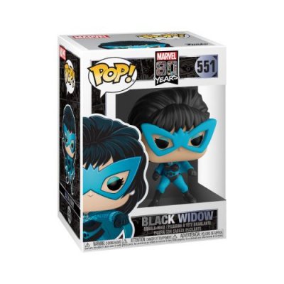 FUNKO Marvel 80e Black Widow Pop! Figurine en vinyle