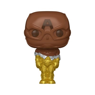 FUNKO Marvel - Figurine Pop! Easter Chocolate Captain America 9 Cm