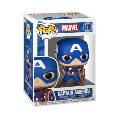 Marvel New Classics - Figurine Pop! Captain America 9 Cm