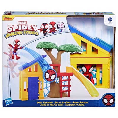Marvel Spidey et Ses Amis Extraordinaires, Coffret Aire de Jeu Spidey avec Figurine Spidey