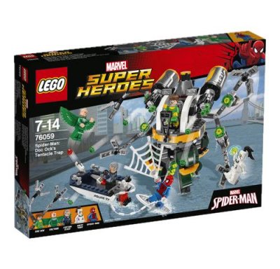 Marvel Super Heroes 76059 Spider-Man : Le pi&egrave;ge &agrave; tentacules de Doc Ock