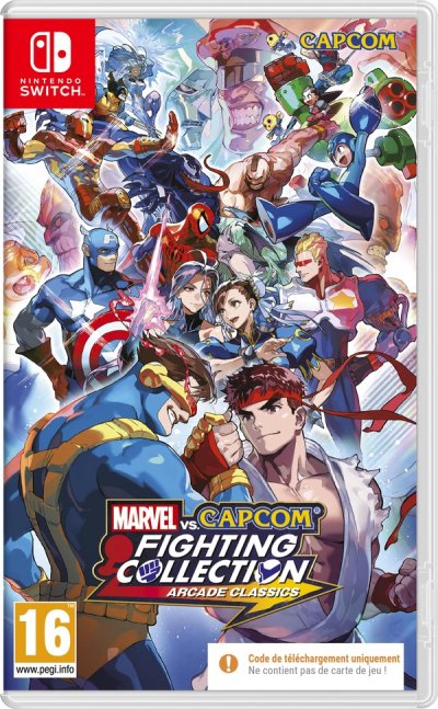 Marvel Vs Capcom Fighting Collection Arcade Classics (code De T&eacute;l&eacute;chargement) SWITCH 