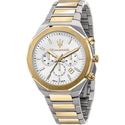 MASERATI  Stile Montre Homme, Chronographe, Analogique - 45 mm