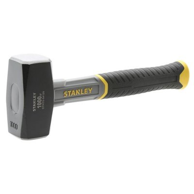 STANLEY Massette carr&eacute;e manche bi-mati&egrave;re - Poids (g) 1000 - 