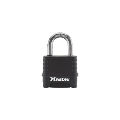 MASTER LOCK  Cadenas &agrave; combinaison Excell Zinc 57 mm Noir M178EURD