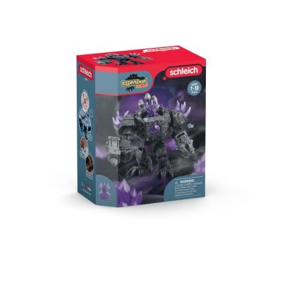 SCHLEICH Master robot des t&eacute;n&egrave;bres avec mini creature