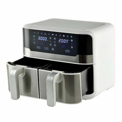 MASTERPRO  Friteuse &agrave; Air  ROCKET DUO 900 MP Blanc 2400 W 9 L