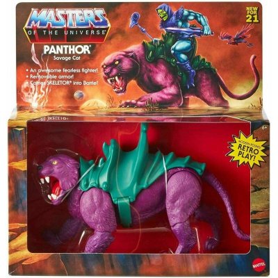 MATTEL Masters Of The Universe Origins Panthor Action Skeletors Violet