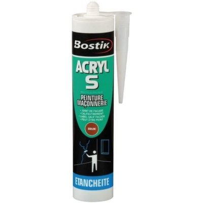 BOSTIK Mastic Acrylique Acryl S Brun 310Ml  30136843