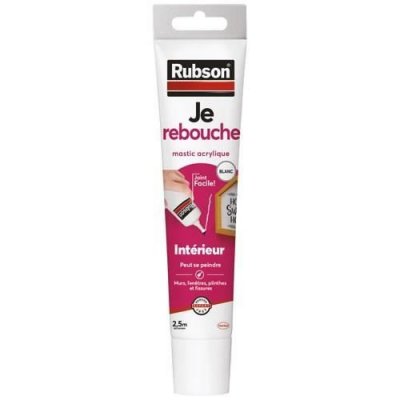 RUBSON Mastic de rebouchage extrudable - go je rebouche - 50 ml - 