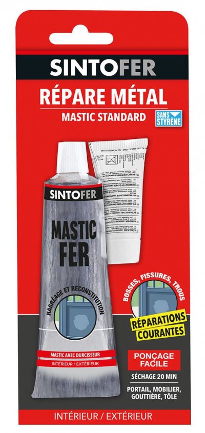 SINTO Mastic polyester Standard fer bo&icirc;te de 170 ml
