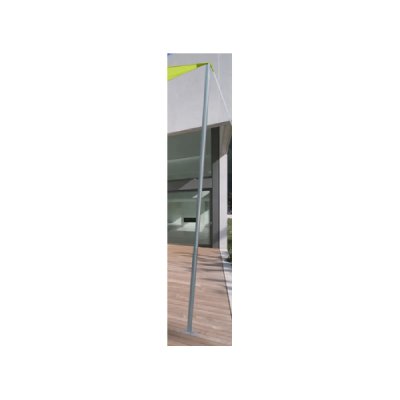 JARDILINE M&acirc;t acier pour voile d'ombrage &Oslash; 50 mm - 2,40 m