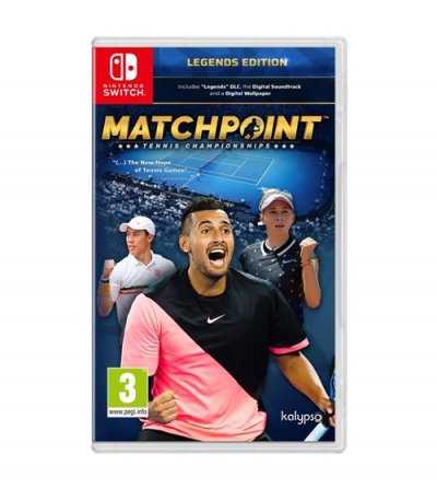 KALYPSO Matchpoint &ndash; Tennis Championships Legends Editions Nintendo Switch 