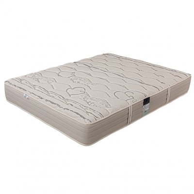 LUXURY LITERIE Matelas 140x190 cm, organiccoton, 24cm, memosoft100, ind&eacute;pendance du couchage, face &eacute;t&eacute;/hiver