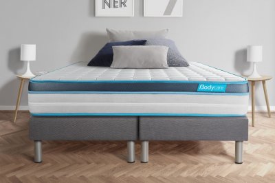 BODYCARE Matelas 160x200 BodyFit - Mousse &agrave; m&eacute;moire - 24 cm - Ferme