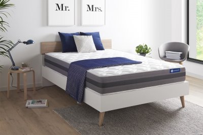 ACTISOM Matelas 160x200 latex et m&eacute;moire de forme  - Actilatex relax