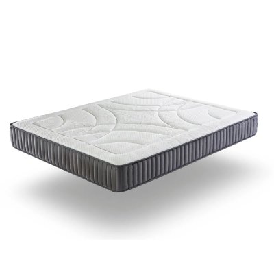 XALUCA Matelas 80X160 BORDEAUX &Eacute;paisseur 20 CM - Ressorts ensach&eacute;s - M&eacute;moire de forme sur 2 faces