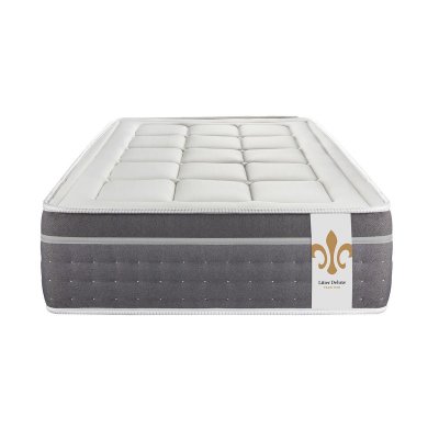 LITIER DELUXE Matelas 90 x 200 cm trente - ressorts ensach&eacute;s - 30 cm - equilibr&eacute;