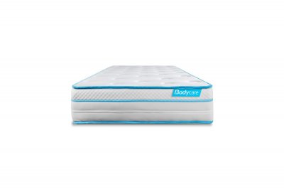 BODYCARE Matelas 90x190 Bodyzone+ - Ressorts ensach&eacute;s - 26 cm - Ferme