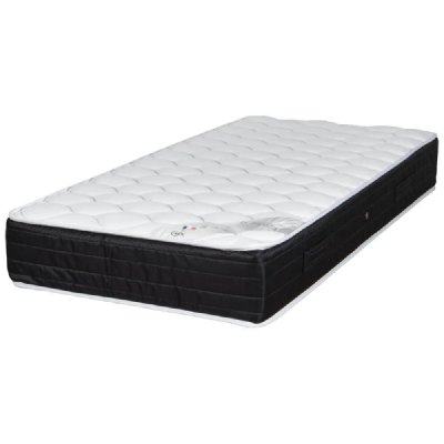 EBAC Matelas 90x190 Ramage ressorts ensach&eacute;s