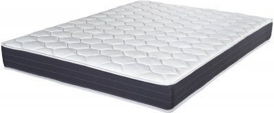 Matelas 90x190 Record - Ressorts ensach&eacute;s - Hauteur 20 cm - Ferme