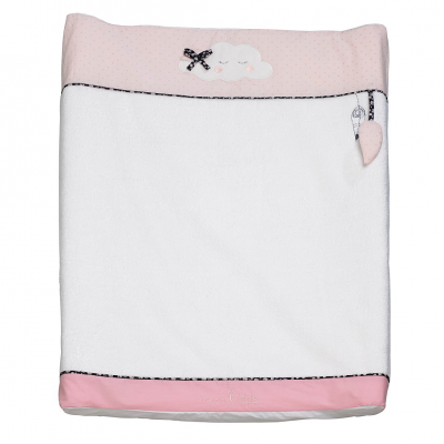 SAUTHON Matelas &agrave; langer petit mod&egrave;le Miss Fleur de Lune -  Baby Deco