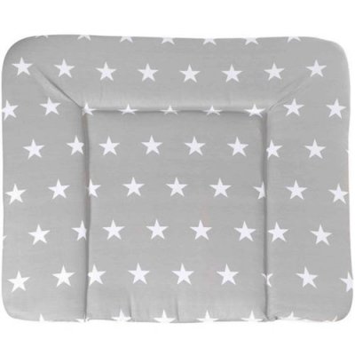 ROBA Matelas &agrave; Langer Rev&ecirc;tu PU 'Little Stars' -  - 85x75 cm - Gris etoiles 