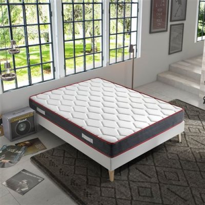 MARCKONFORT Matelas &agrave; m&eacute;moire de forme ERGO THERAPY 160x200 - 18 cm &Eacute;paisseur 
