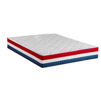 Matelas bbr 180x200 cm mousse &agrave; m&eacute;moire de forme soutien mi-ferme