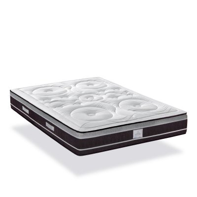 HYPSOM Matelas DIVIN m&eacute;moire de forme + ressorts - 28 cm - 160 x 200 cm