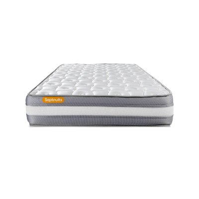 SEPTNUITS Matelas m&eacute;moire de forme 90x190 Memo Plus 3 zones de confort